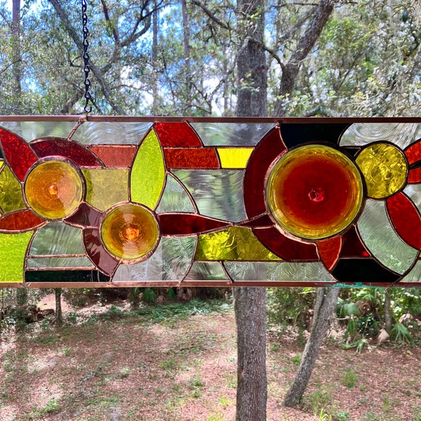 Leaded Glass Sidelight Etsy