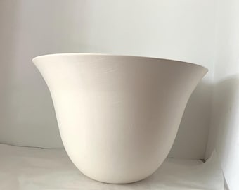 Bullseye large deep bowl mold , #8991 new excellent condition, fused glass slumping bowl