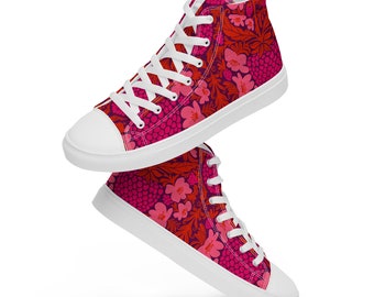 Golly Berry Bright Pink - Chaussures montantes en toile pour Femme