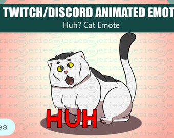 Animated Twitch Emote, Animated Discord Emote, Twitch Emote Cat ...
