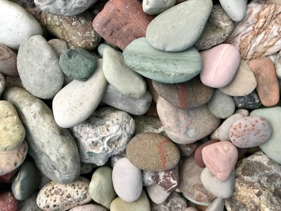 Alaska River Rocks River Rocks Bulk 3 Pounds Stones for Wedding