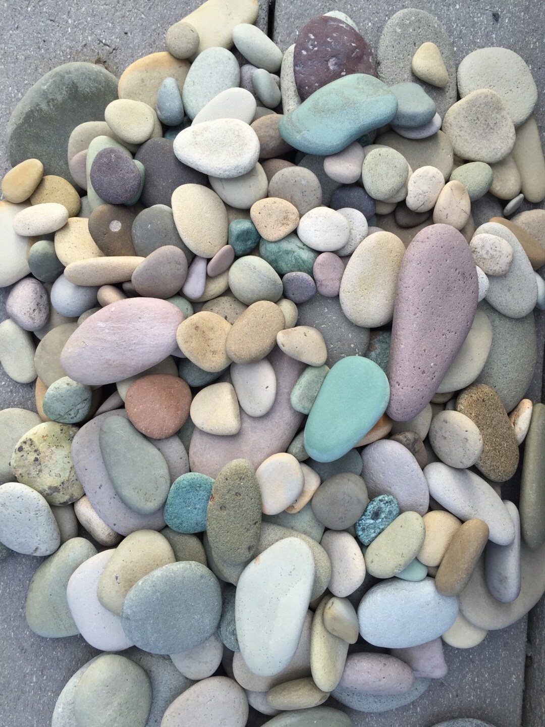 2 Lbs. 2.5-3.5 Bulk Colorful Wedding Stones Blessing Stones River Rocks ...