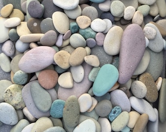 2 lbs. 2-3" Bulk  Colorful Wedding stones - Blessing stones - River rocks bulk - Colorful stones - Alaska River rocks - Memorial stones