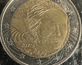 2 euro coin France Simone Veil 2017