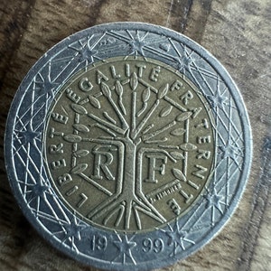 2 euro coin France 1999 image 1