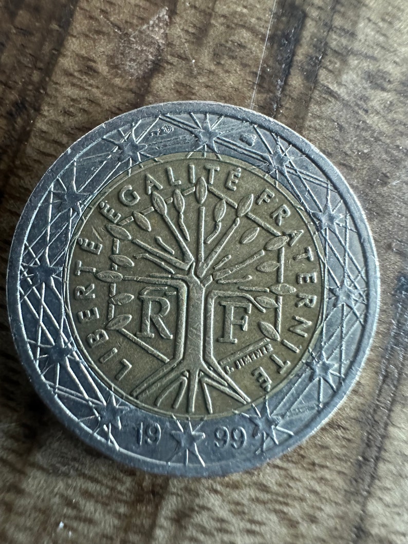 2 euro coin France 1999 image 1