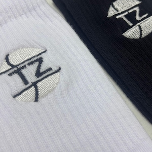 Personalized Tennis Socks, Custom Embroidered Socks, Unique Gift for Tennis Fans, Sports-Themed Accessories, Gifts for Her and Him