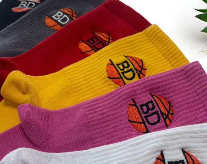 Personalized Basketball Socks: Custom Embroidered Team Socks