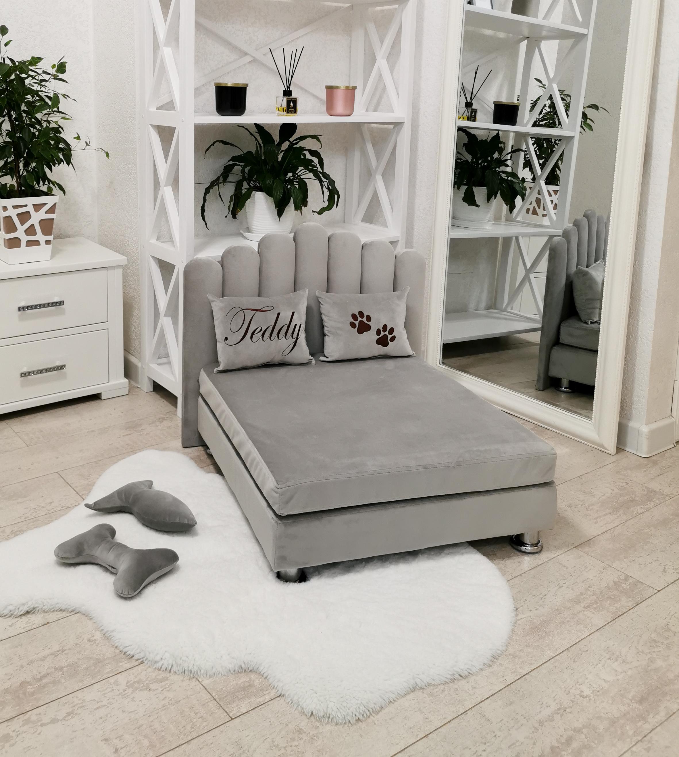 Dog Bed, Dog Furniture Sofa, Tiny Dog Bed with Personalized Pillow, Dog Owner Gift, Dog Accessories and Supplies, cat bed