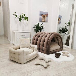 soft and cozy dog house