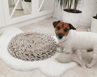Aesthetic snuffle mat for dogs, dog gift, slow feeder for dogs, dog toy