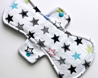 10" Flair Heavy Pad - Starry Night Cotton Woven top with Fleece back