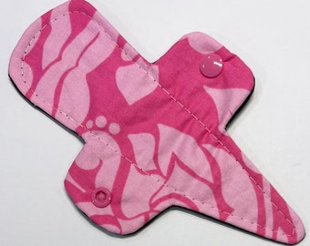 7.5 Inch Cotton Woven Thong Pantyliner with PUL Back