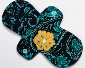 8 Inch Floral Poly Jersey Light Pad with Fleece Back