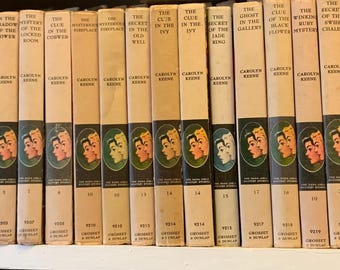 Dana Girls series, pick your titles.  Beige spine picture covers.  By Carolyn Keene, the "author" of the Nancy Drew series