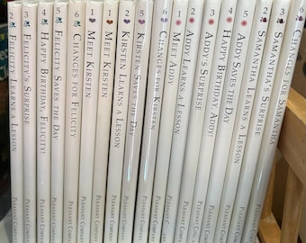 American Girl HARDBACK books some dust jackets early editions Historical character Pleasant Company Pick your titles to build a collection
