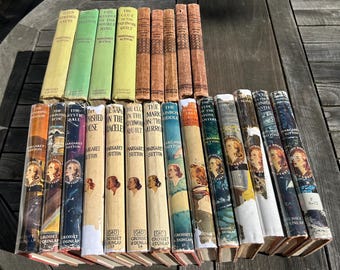 Hardcover Judy Bolton books in a variety of formats, some with dust jackets, some firsts - collectible, take your pick