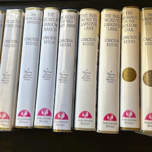 Nancy Drew ORIGINAL TEXT Applewood facsimile editions Girl Detective Juvenile Mystery