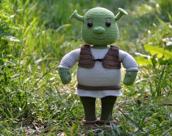 Crochet ogre amigurumi pattern Eng PDF