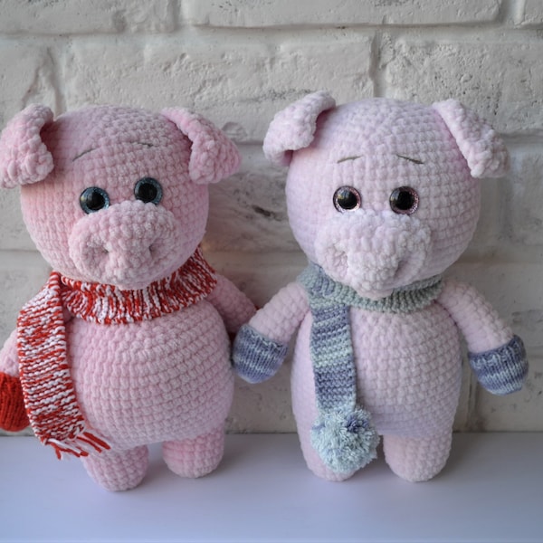 Adorable cochon au crochet amigurumi PDF