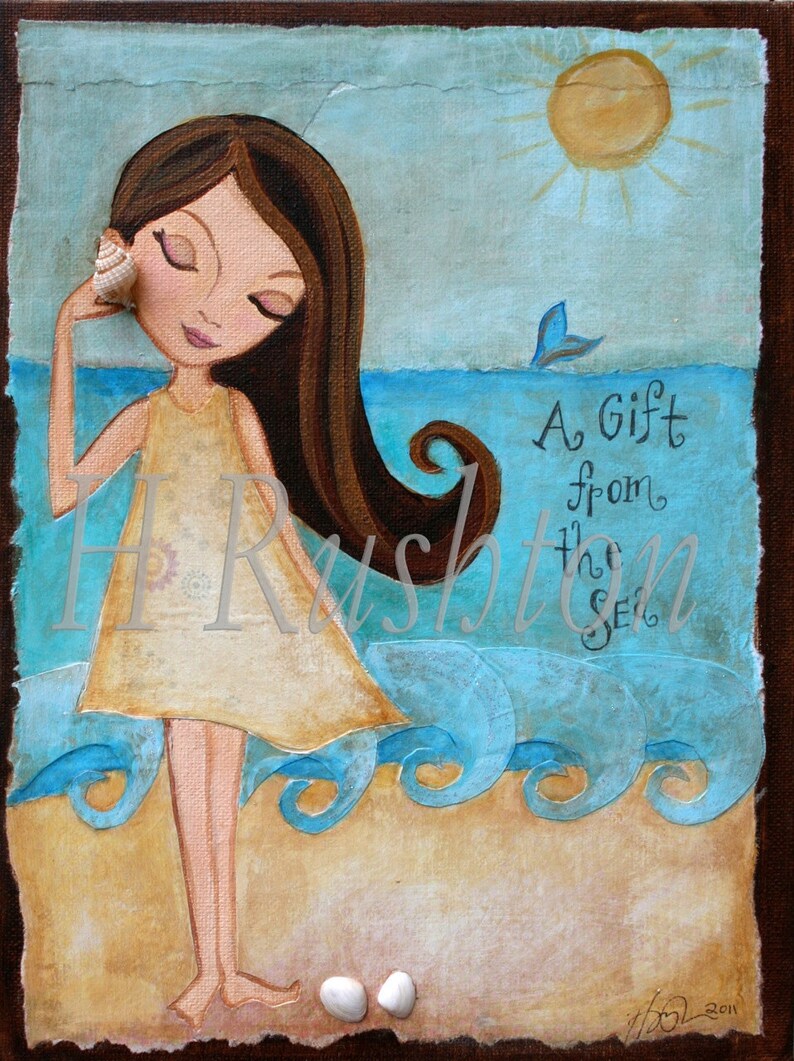 Beach Decorkids Wall Art Beach Wall Art Childrens Beach Etsy
