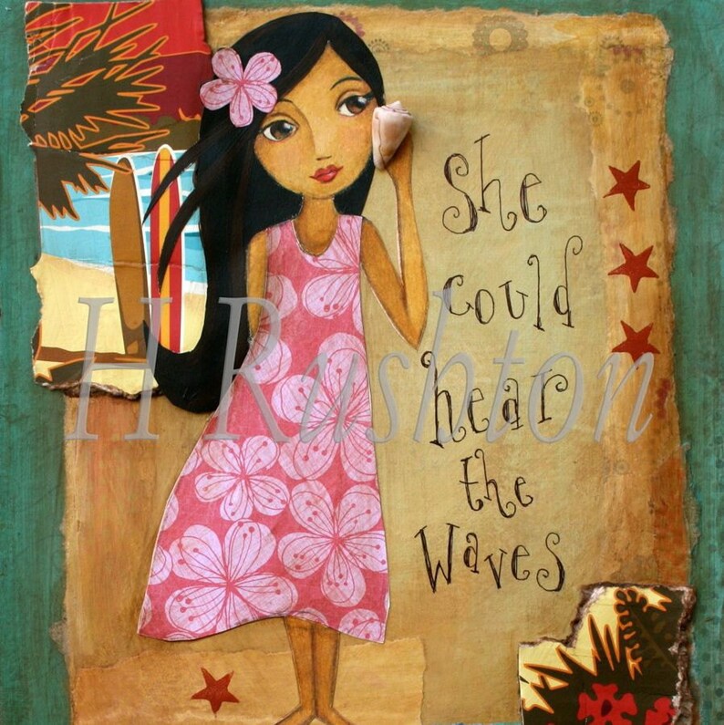 Hawaiian Art Beach Decor Hawaiian Decor Hawaii Art Etsy