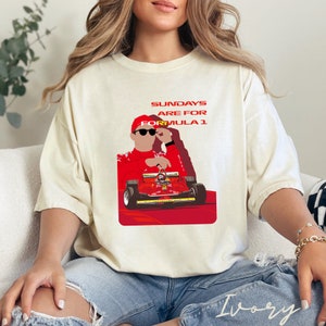 Sundays Are For Formula One Comfort Colors Unisex T-shirt, F1 Race Week T-shirt, Formula One Comfort Colors T-shirt, F1 Grand Prix T-shirt
