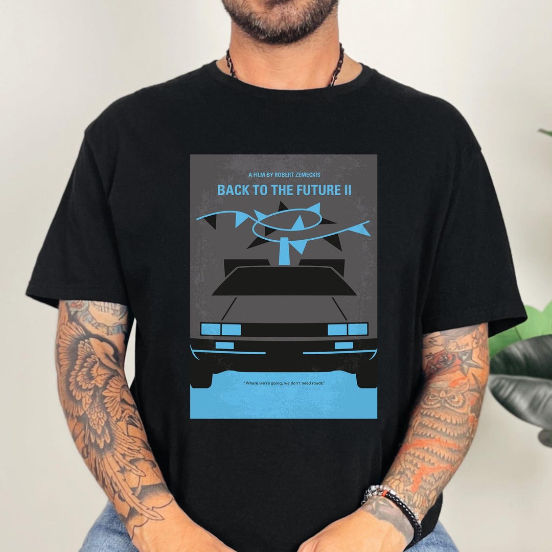 Movie Series Shirt, Back to the Future II Shirt, Mcfly Shirt, Retro ...