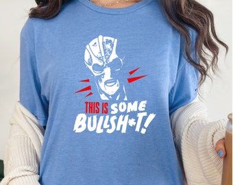 T-Shirt Humour "This Is Some Bullshit" Avec Alien - Design Drôle Science-fiction, Coupe Classique Unisexe