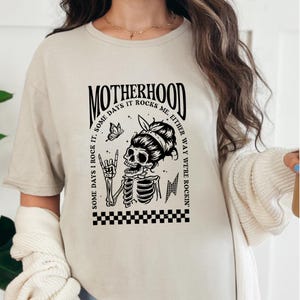Motherhood Shirt, Christian Mother&#39;s Day Shirt, Retro Christian Mama Shirt, Mothers Day Gift, Bible Verse Sweater, Birthday Gift for Mom