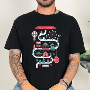 Christmas Fair T-shirt, Merry Christmas T-shirt, Funny Christmas T-shirt, Christmas Gift Shirt, Santa Shirt, Vintage Xmas Shirt, Xmas Shirt