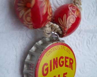 Natural Hemp with Ginger Ale Bottlecap