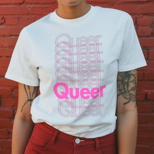 Queer Pride Shirt, LGBT Q T-Shirt, Retro Gay Shirt, Lesbian Shirt, Trans Pride T,