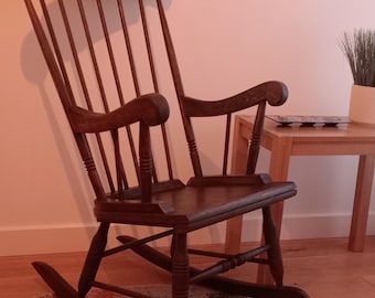 Windsor style rocking chair