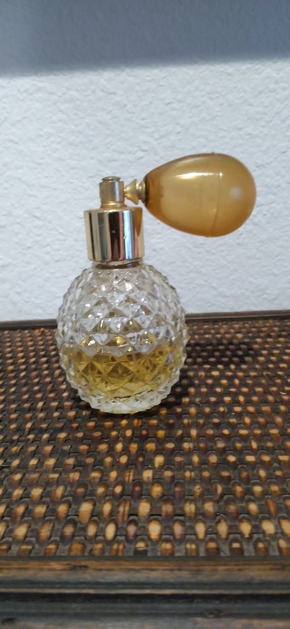 Vintage Glass Perfume Atomizer