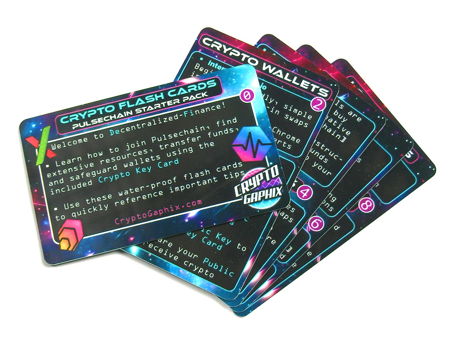 Crypto Flash Cards - Pulsechain Starter Pack - Etsy