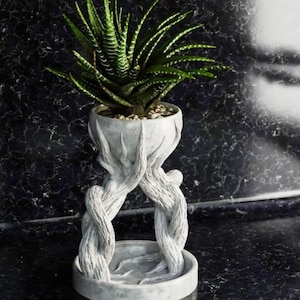3D Printed Tree Flower Pot: Eco-Friendly PLA Indoor Planter