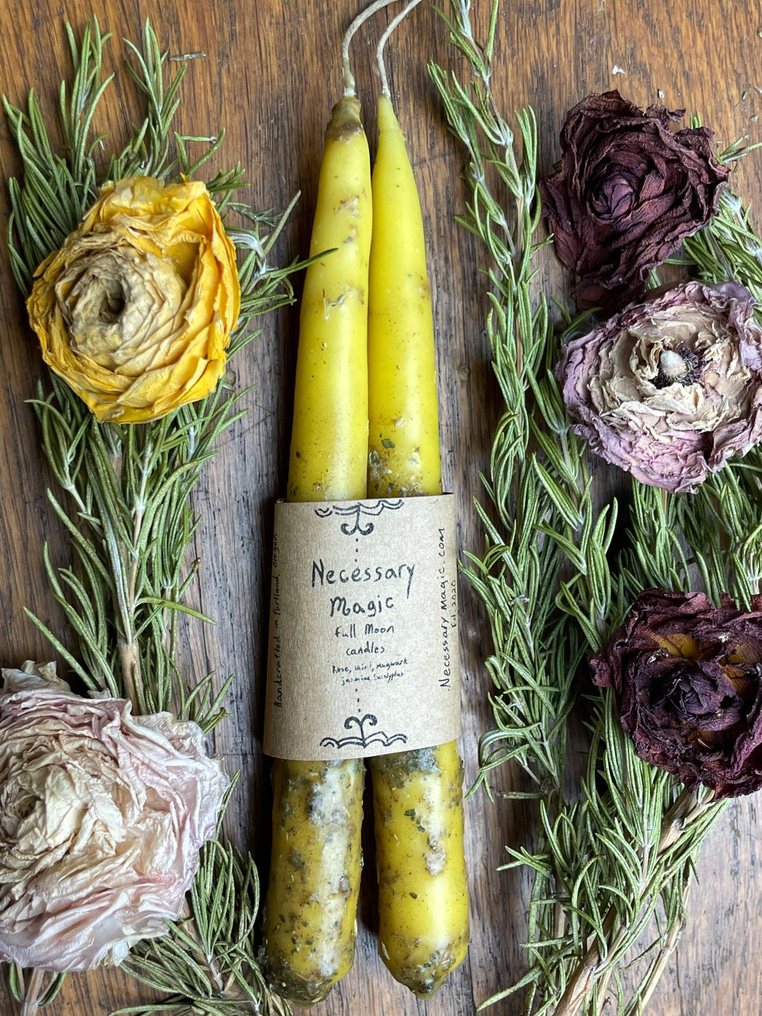Full Moon Ritual Candles - Etsy