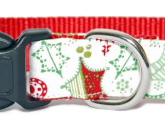 Holly Daze - If It Wags custom dog collar