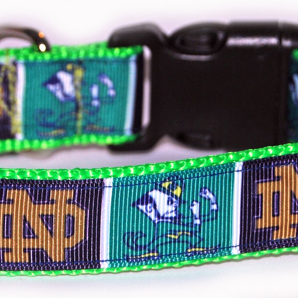 Notre Dame University Dog Collar