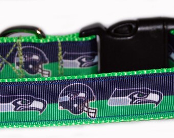 Seattle Seahawks  NFL Dog Collar