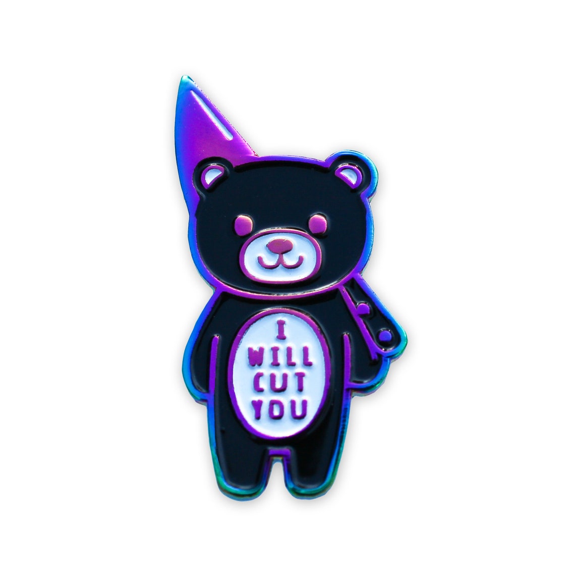Bear Enamel Pin Hard Enamel Pin Lapel Pin Mood Bear I | Etsy