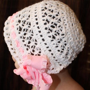 Blessing / Christening Bonnet to match Jane and Emily Dresses