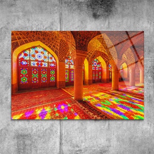 Tempered Glassparis Stained Glass Windows Wall Art Housewarming Gift  Modern Glass Art Painting Home Decor Office Decor Wall Hanging
