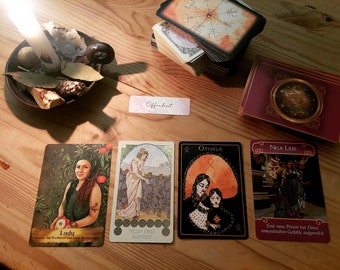 Tarot Reading, Karten legen, Orakel: Eine Frage, egal in welchem Bereich. Deine Antwort bekommst Du in einer Audiodatei