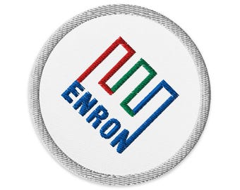 エンロン刺繍パッチ