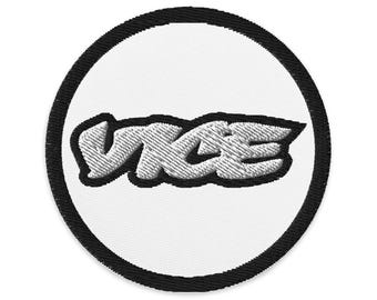 バイス刺繍パッチ