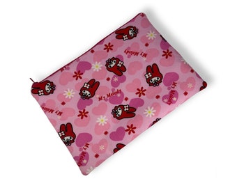 medium zipper 9" pouch Kawaii Melody