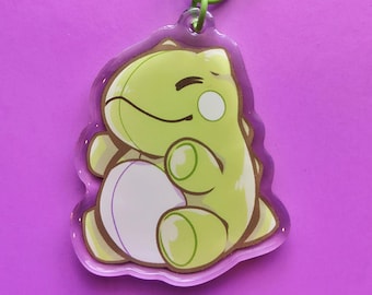 Substitute Doll Pokemon  2" Epoxy Acrylic Keychain