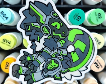 Inazuma the Primagen Protogen 3" sticker